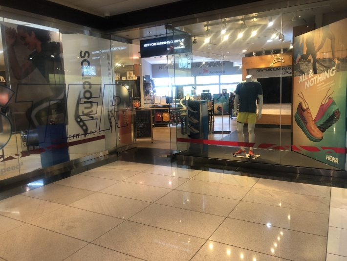 Running store sales columbus circle