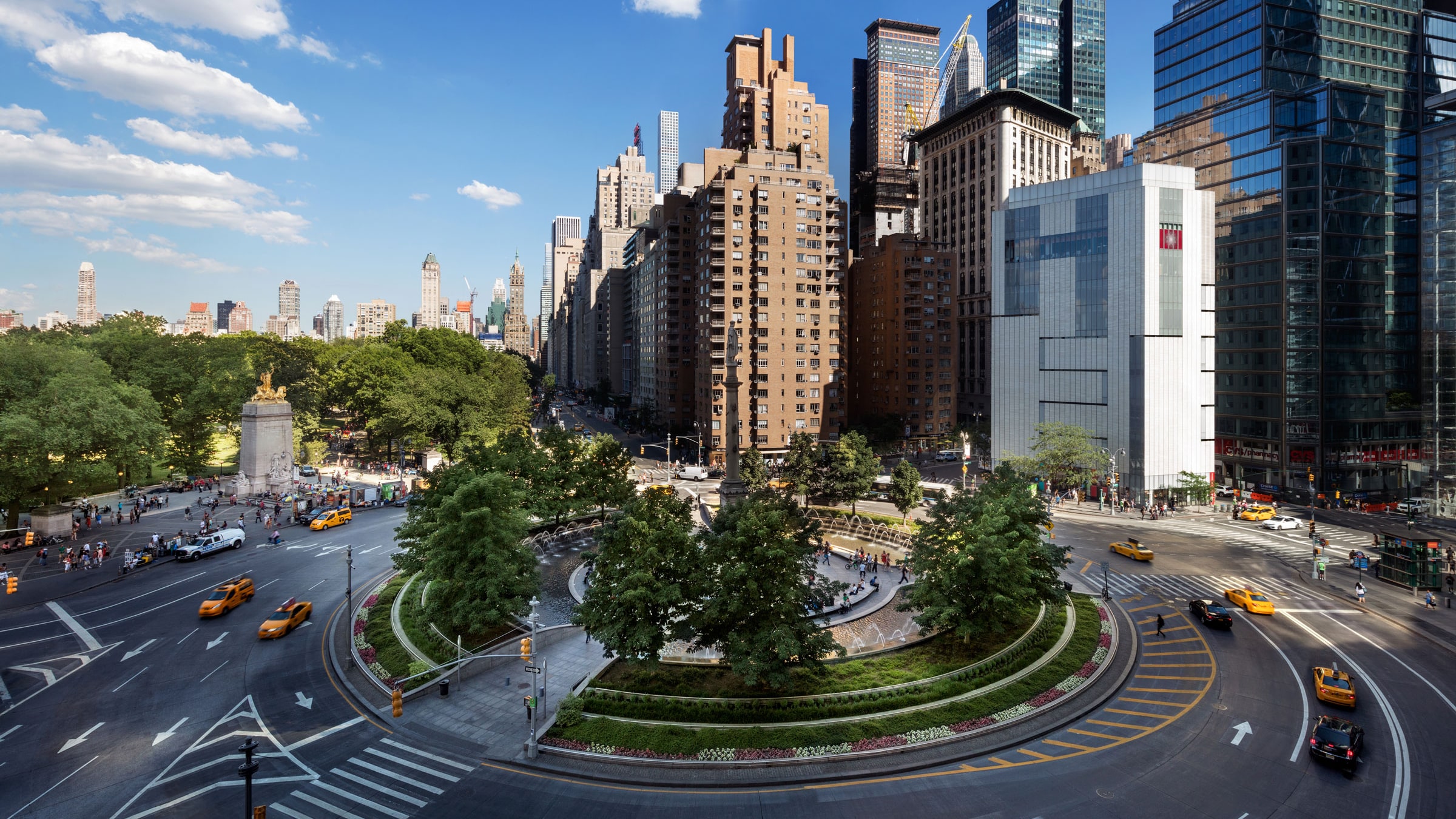 new york city outside The Shops at Columbus Circle