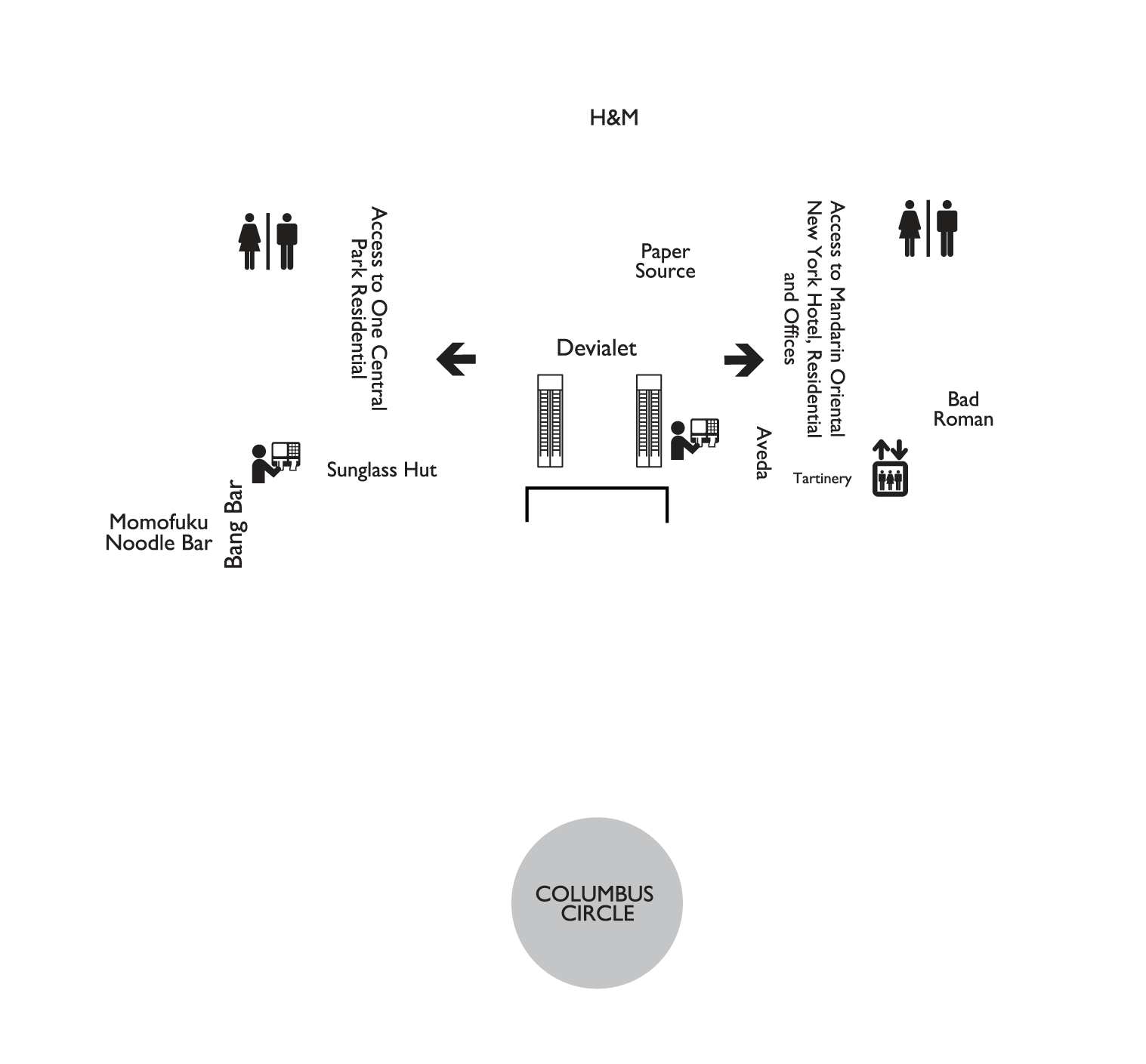 Third Floor Map