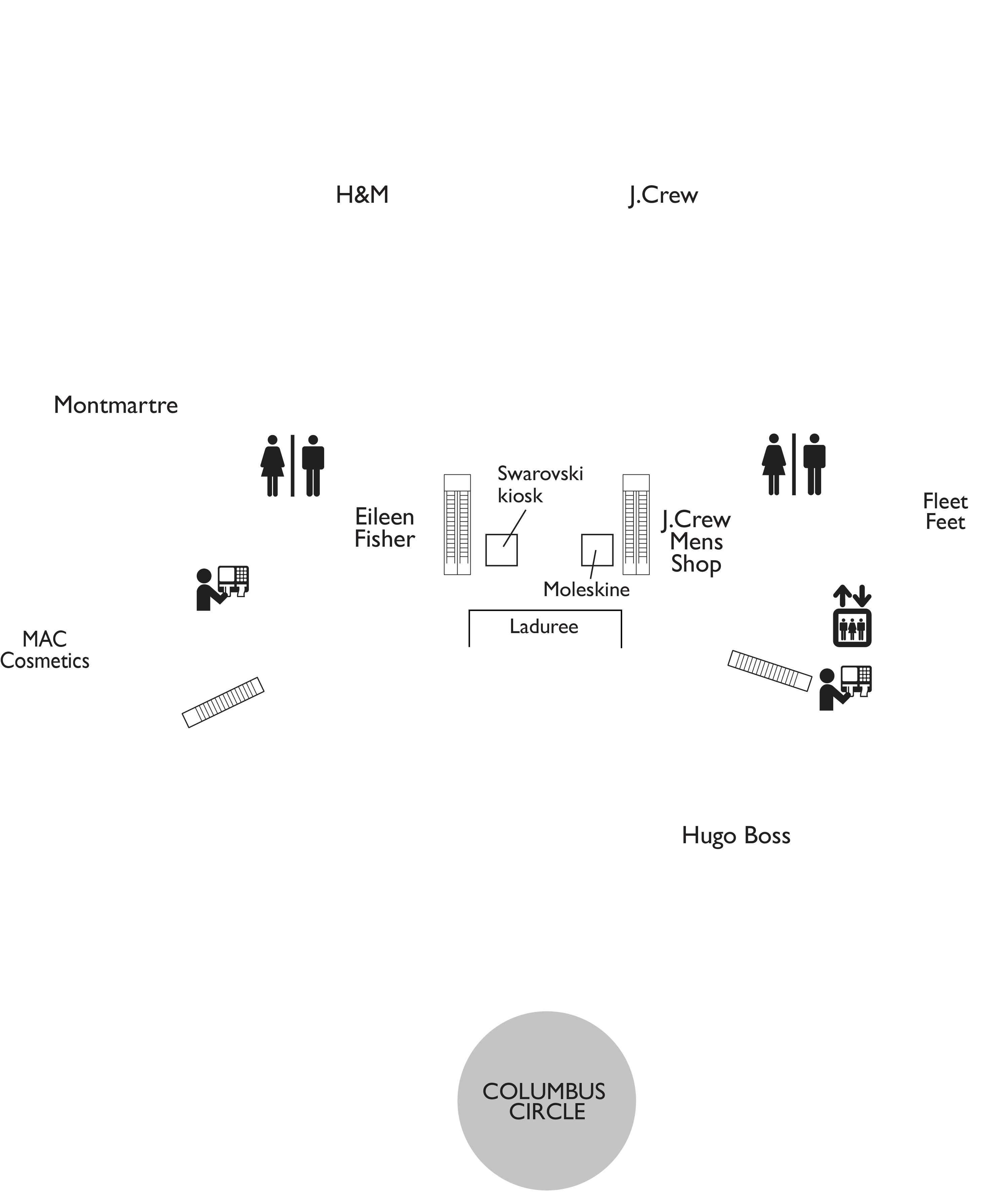 Second Floor Map