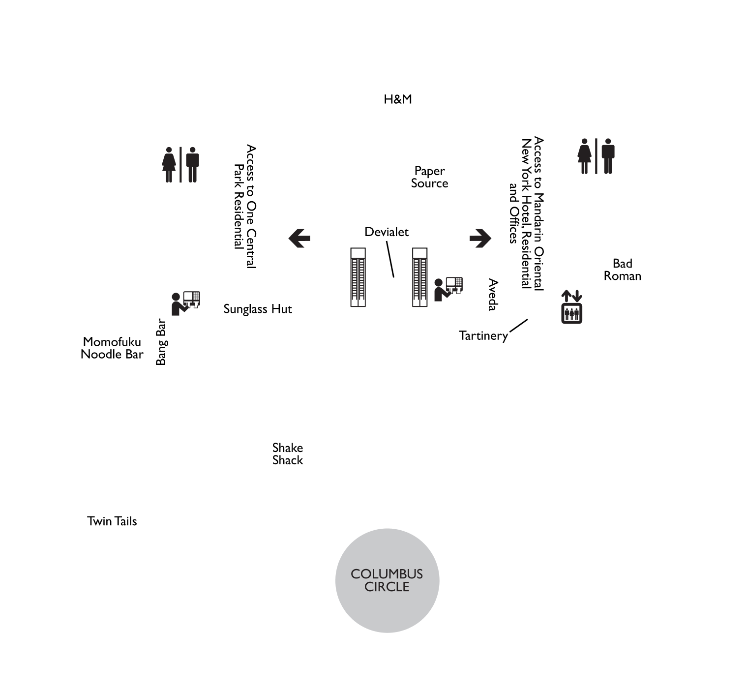 Third Floor Map