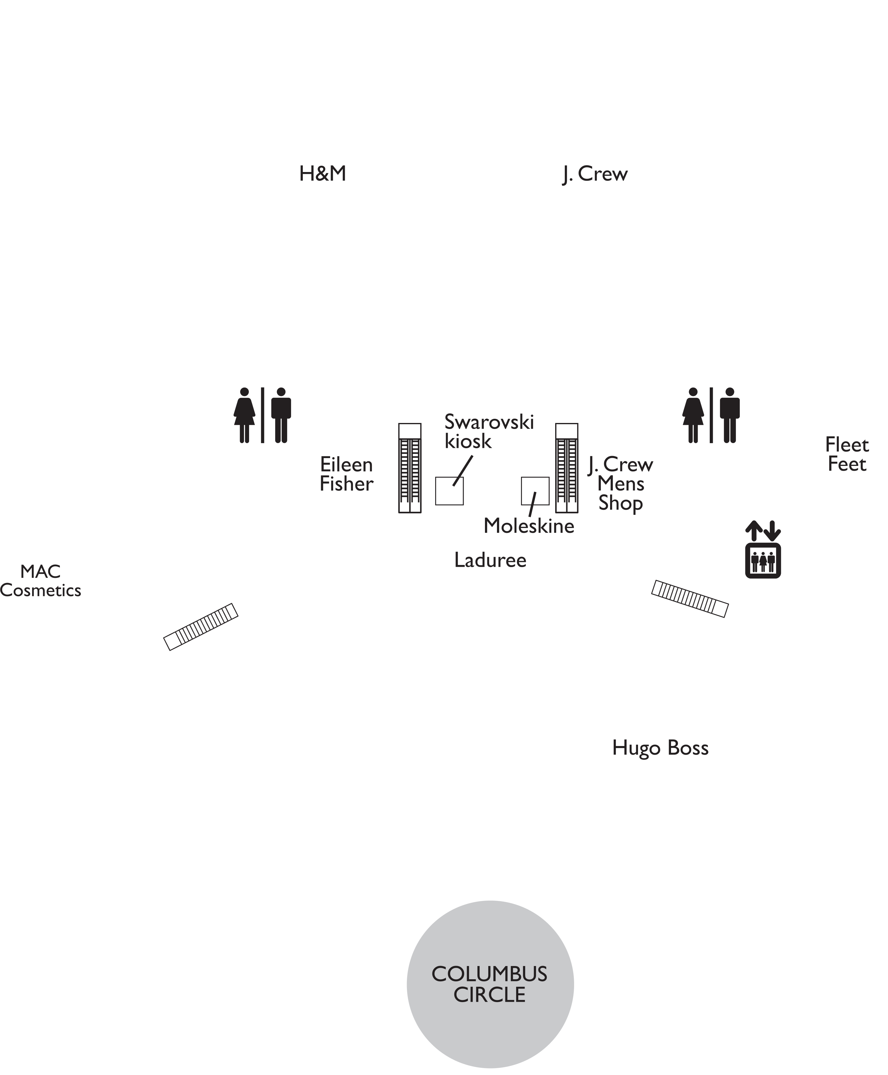 Second Floor Map