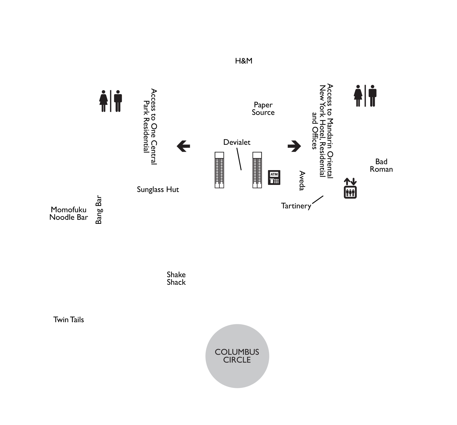 Third Floor Map