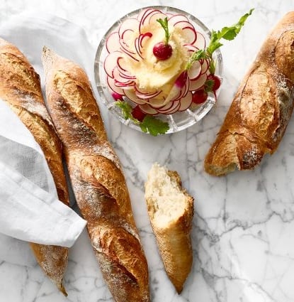 Artisanal French bread