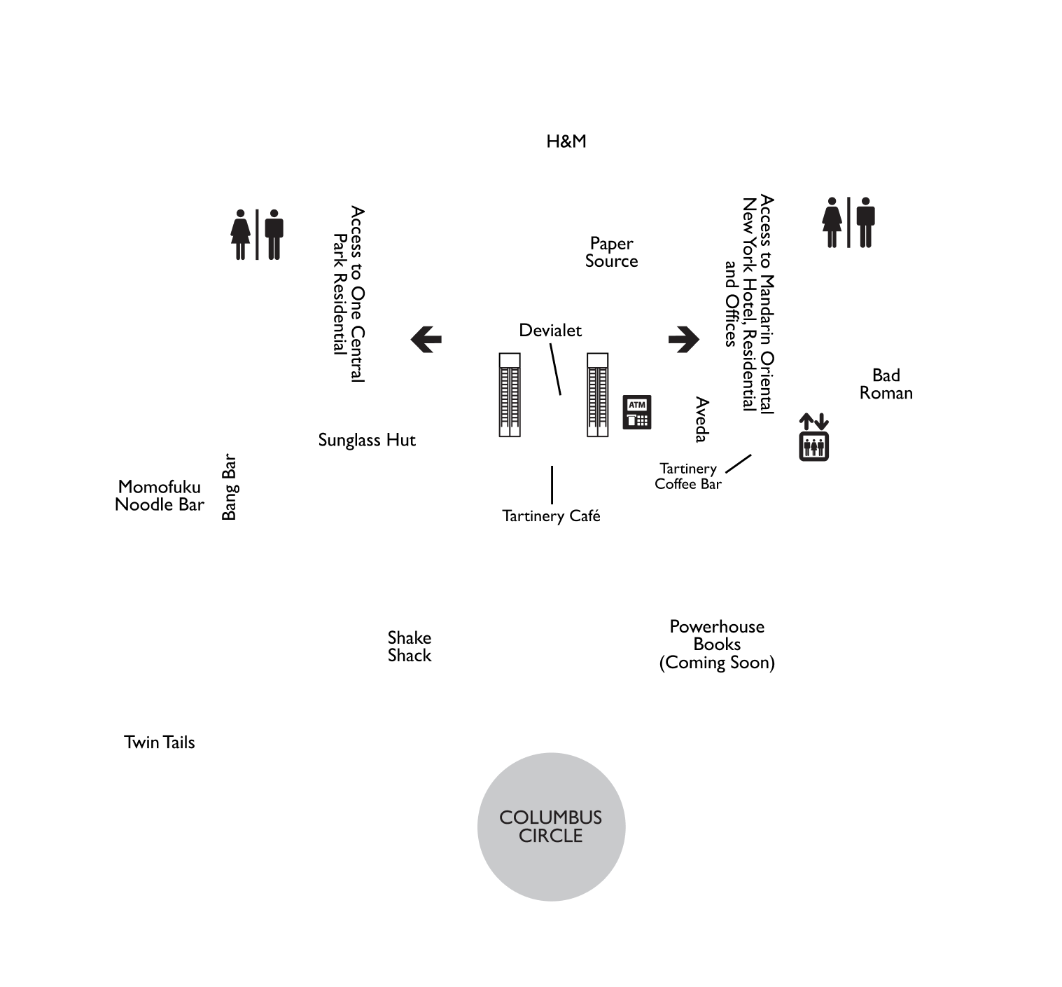 Third Floor Map