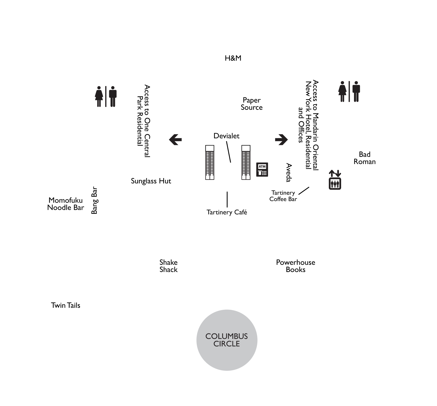Third Floor Map