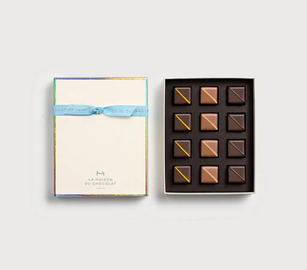 Chocolates in a box