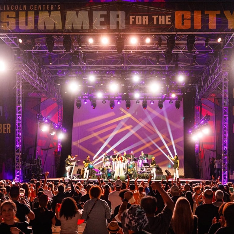 concert at night