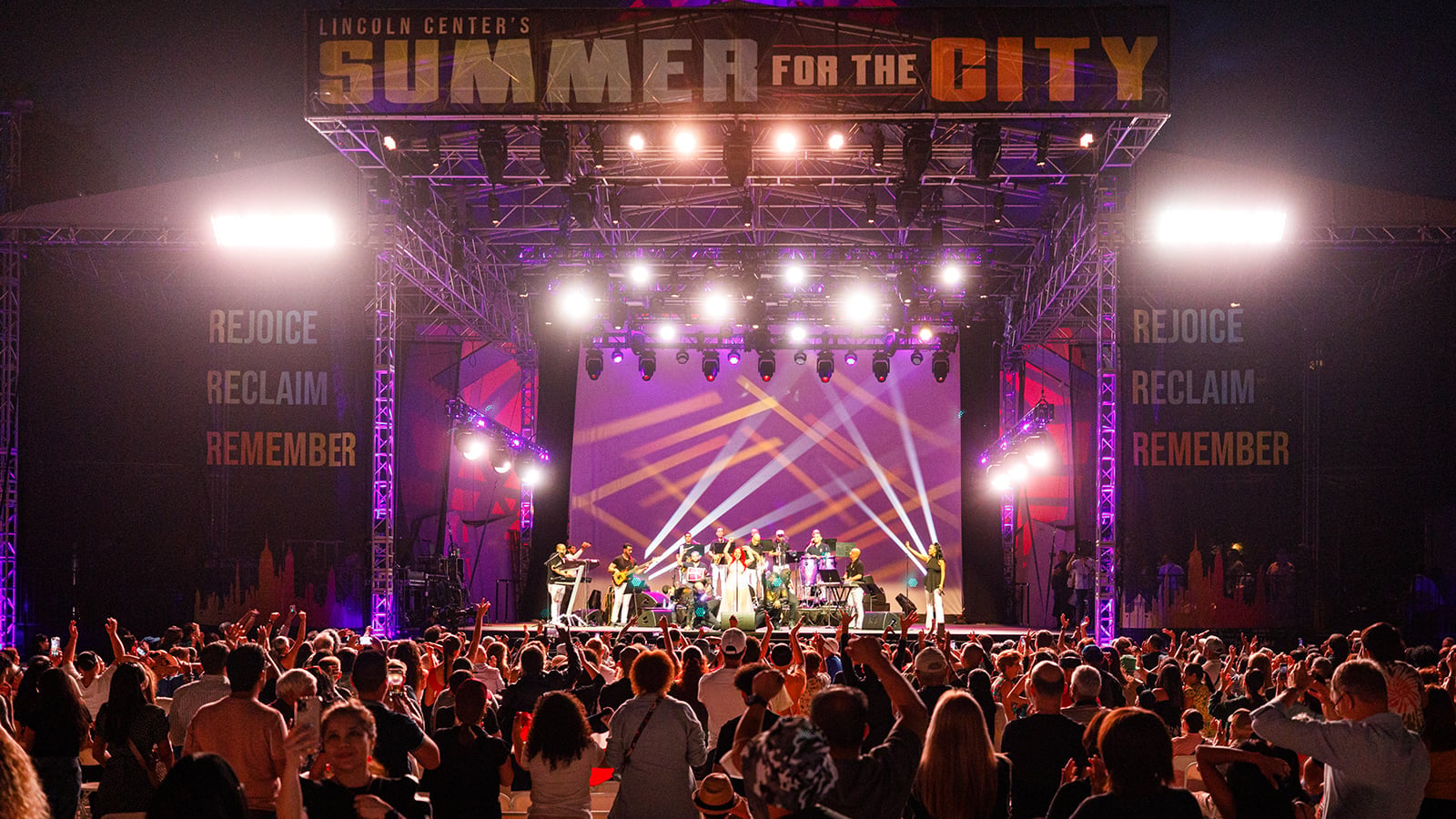 concert at night