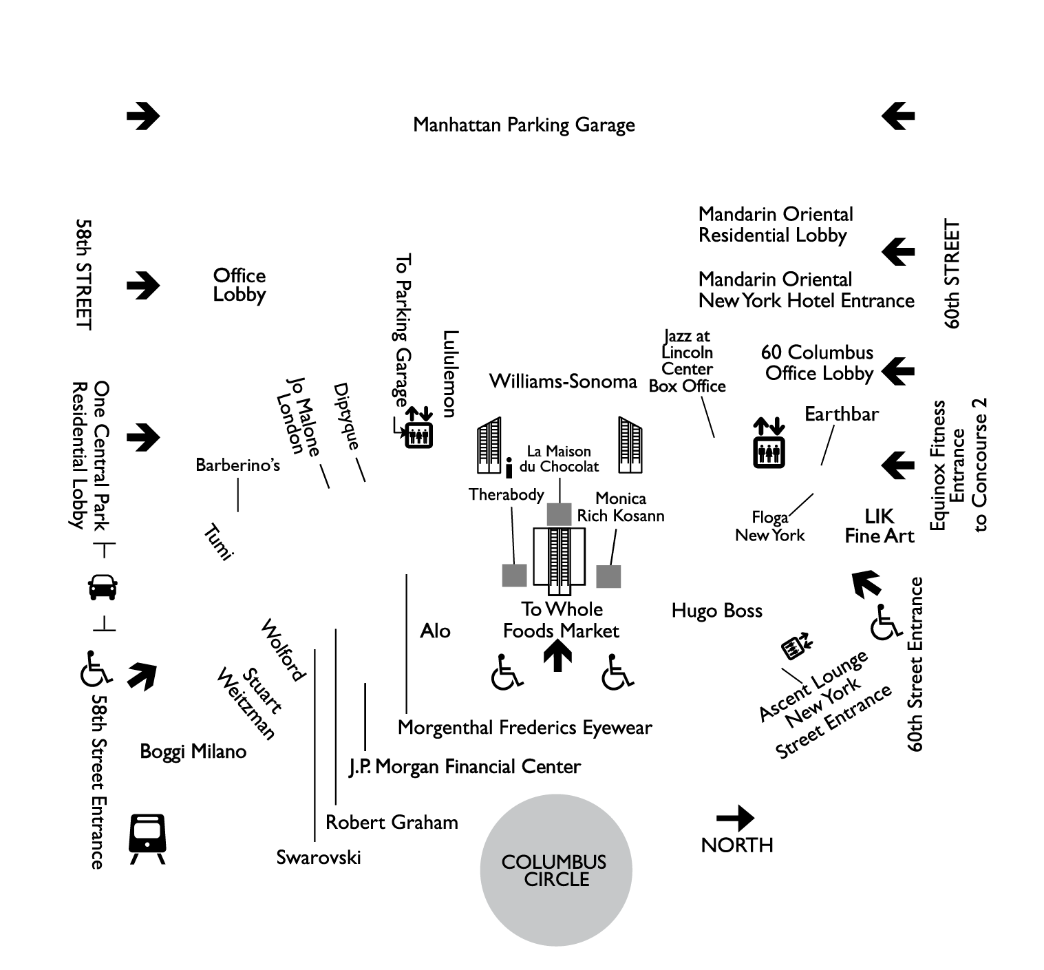 First Floor Map